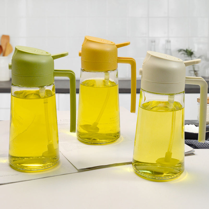 2 in 1 Glass Oil Sprayer & Dispenser | Kalsten