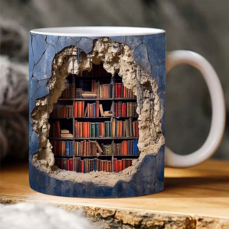 3D Library Mug Note | Kalsten