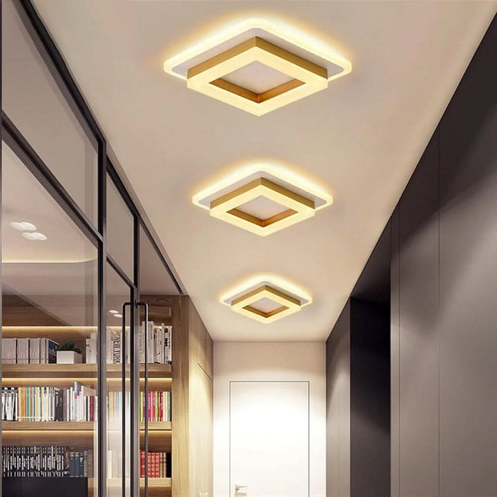 Kalsten | Square LED Ceiling Light for Modern Interiors