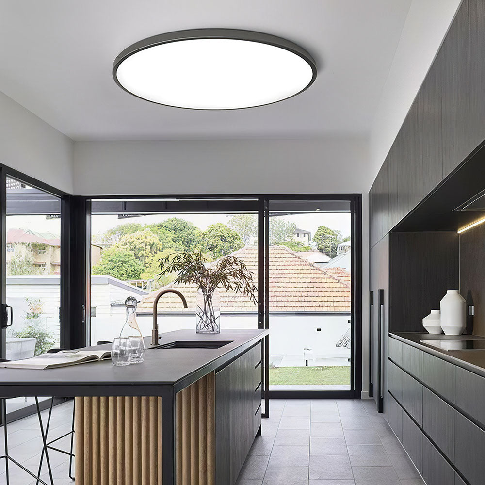 Round Modern LED Flush Ceiling Light Noxord