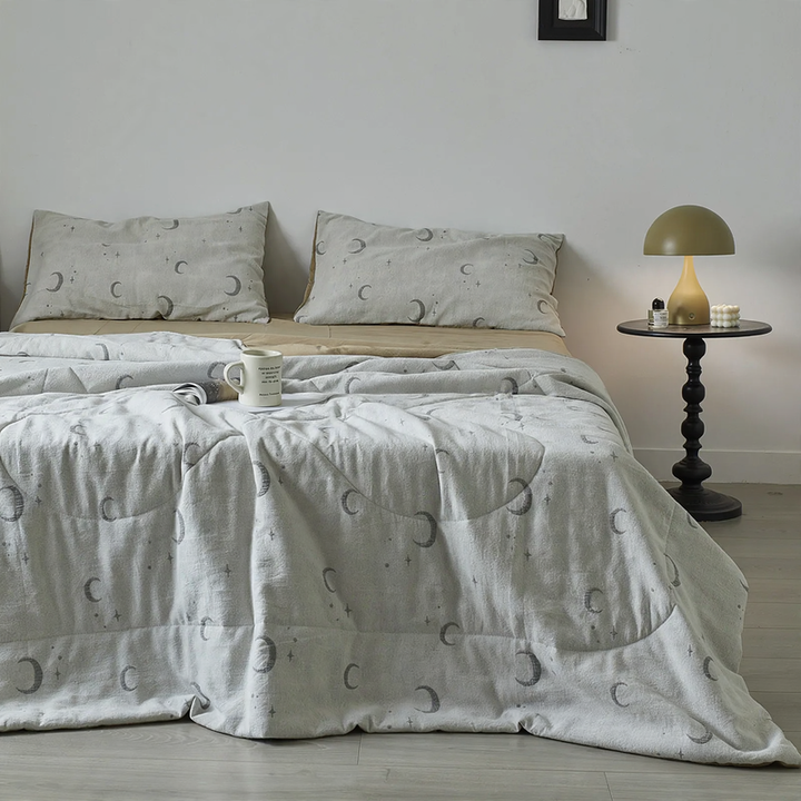 Cotton summer blanket, washable