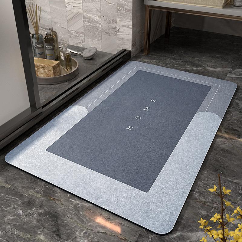 Absorbent Microfiber Bath Mat – Quick Dry