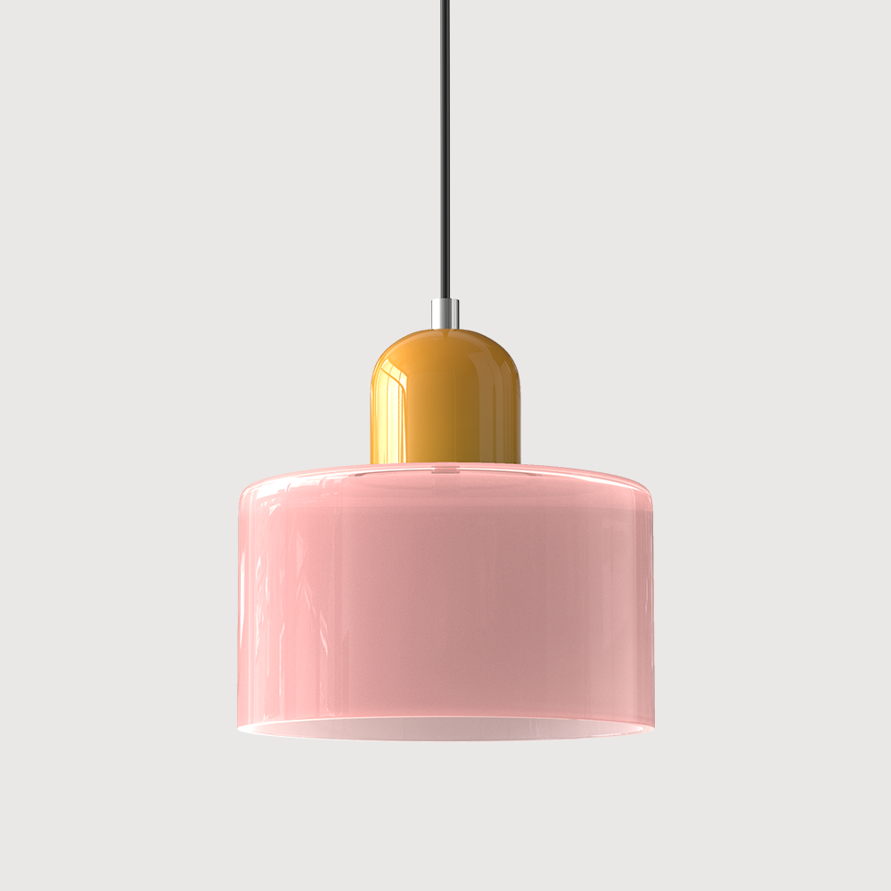 Modern Bauhaus Fresh Glass Pendant Light For Kitchen Island | Kalsten