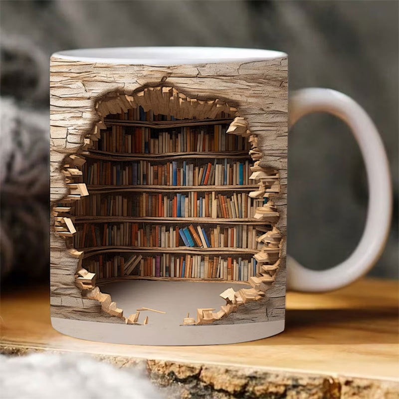 3D Library Mug Note | Kalsten