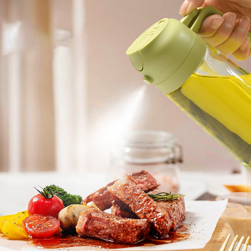 2-in-1 glass oil sprayer and dispenser | Kalsten