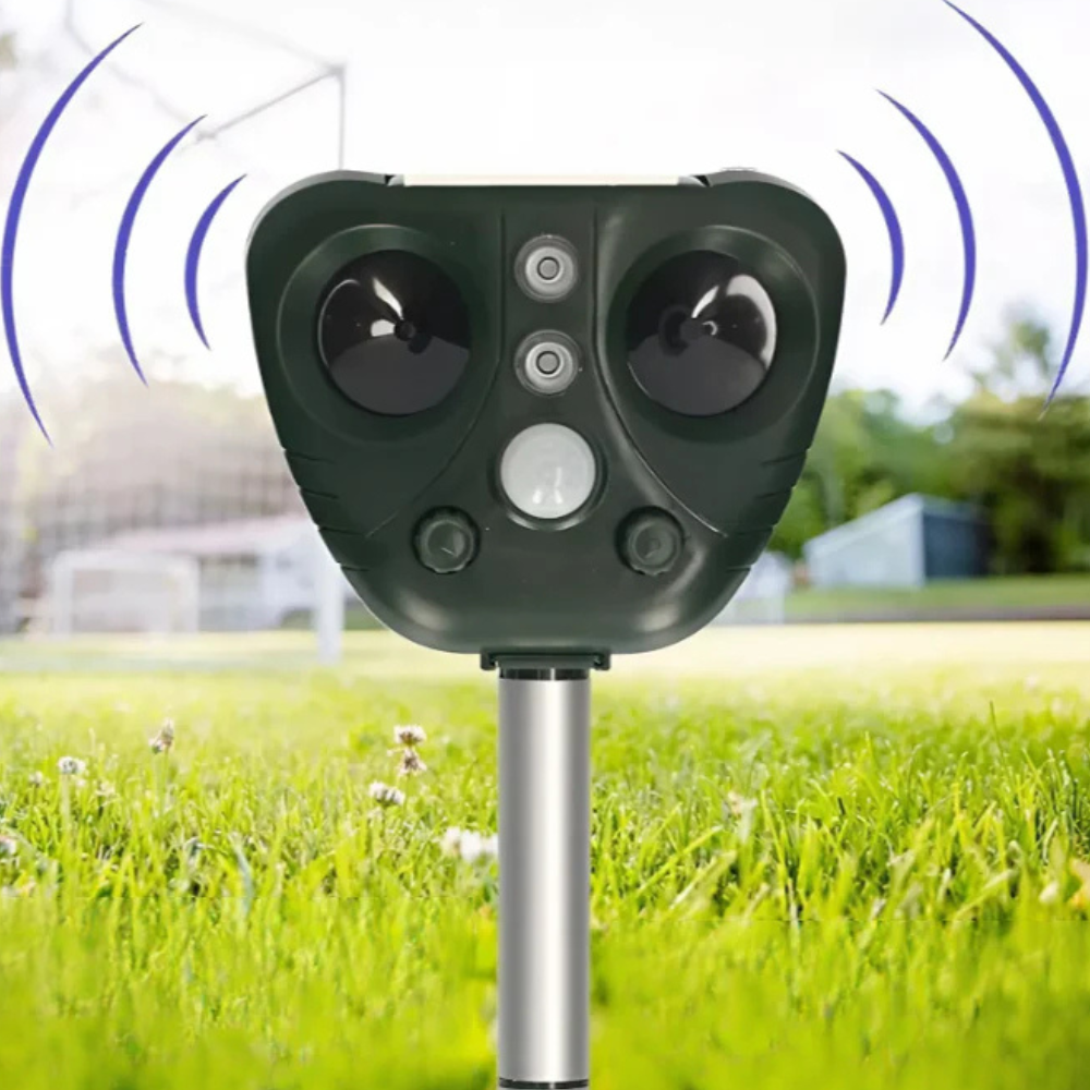 Kalsten | Repeller Solar Ultrasonic Bird Repeller Outdoor Waterproof Yard