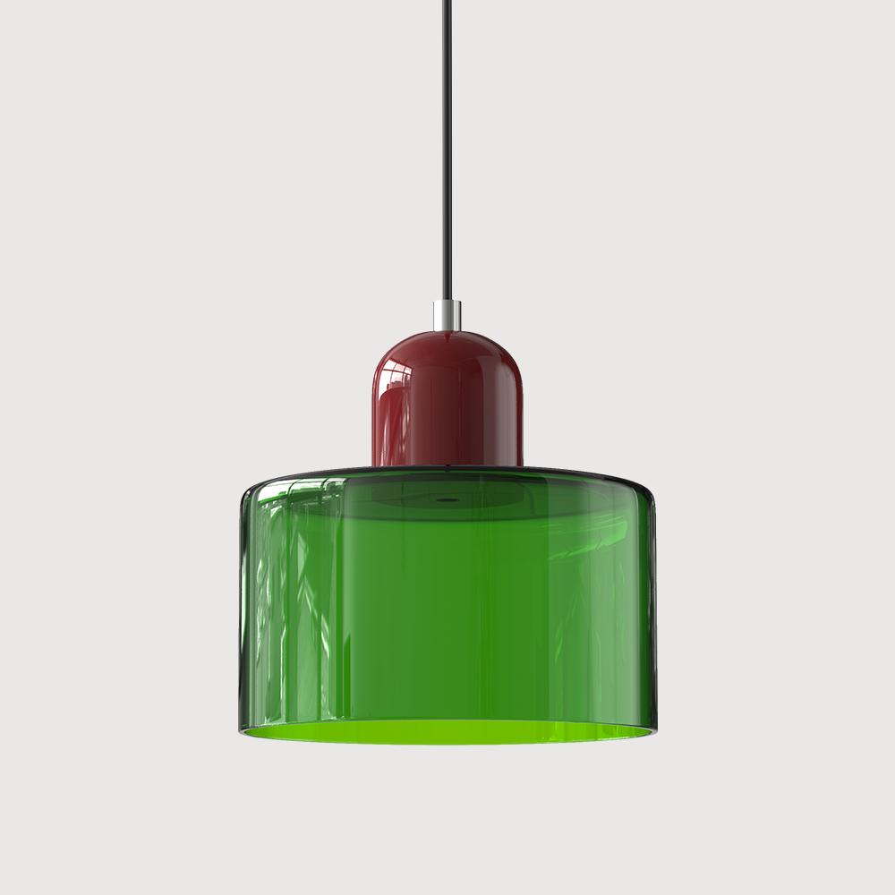 Modern Bauhaus Fresh Glass Pendant Light For Kitchen Island | Kalsten