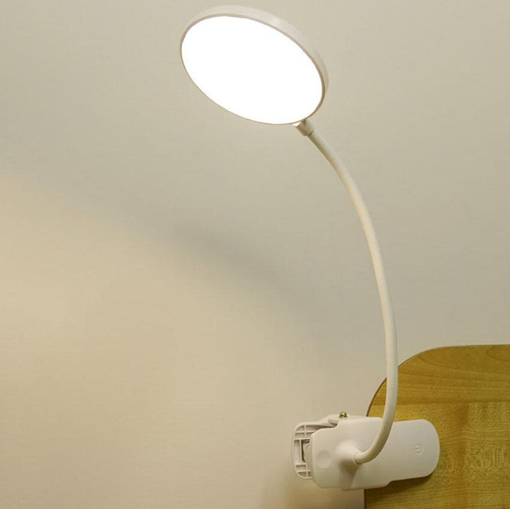 Simple LED Clip Desk Lamp rechargeable Eye Protection Night Light | Noxord