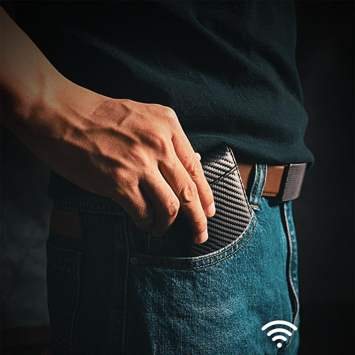 Kalsten | Genuine Leather Anti-theft Swipe Card Holder
