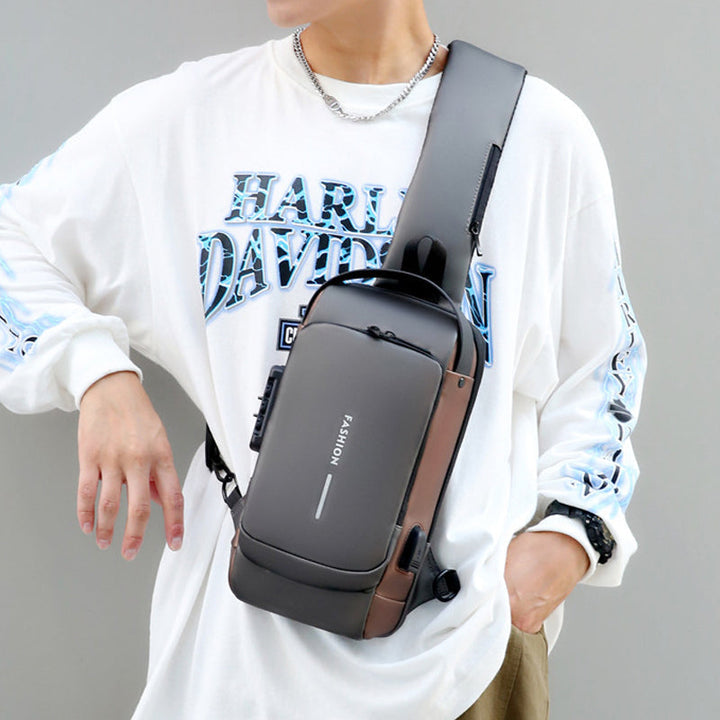 Kalsten | USB Charging Sport Sling Anti-Theft Shoulder Bag