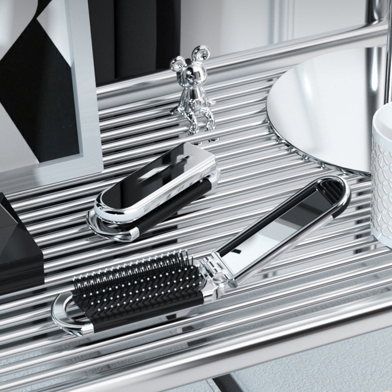 Kalsten | Travel Folding Mirror Hair Brush