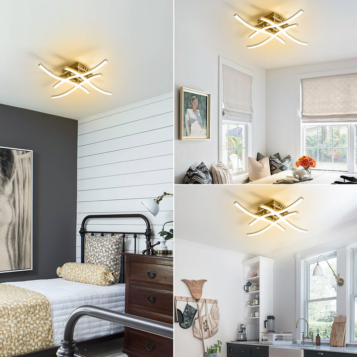 Modern Aluminum LED Ceiling Light Noxord