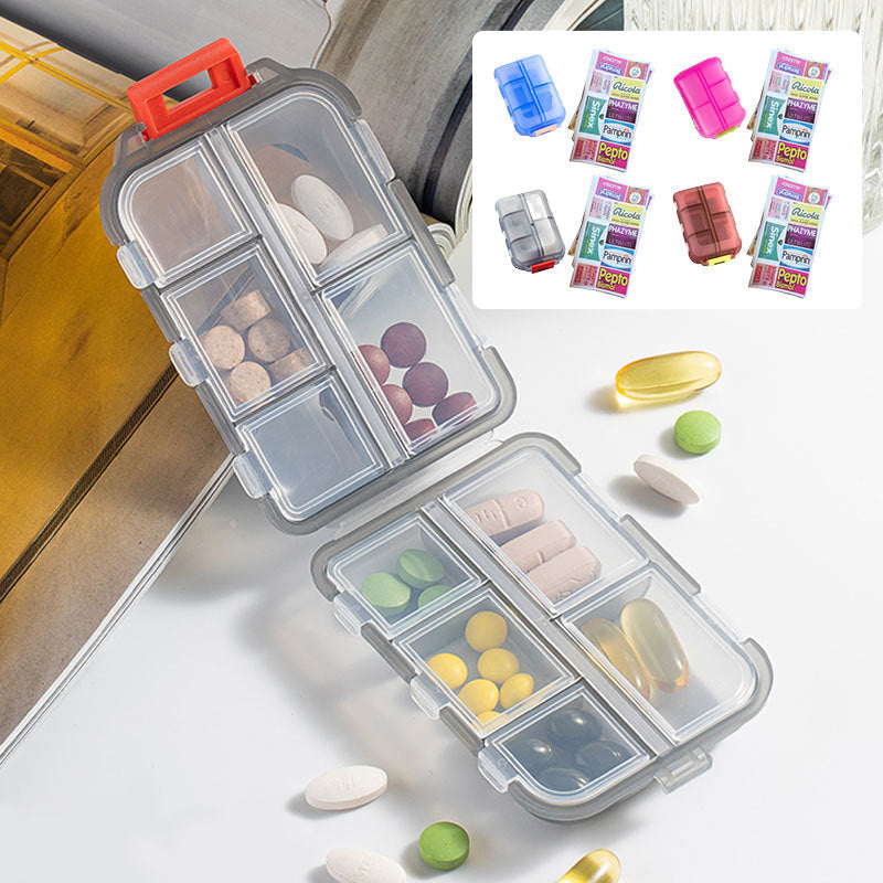 Kalsten | Travel Pill Organizer Box (161 Labels for Customization)