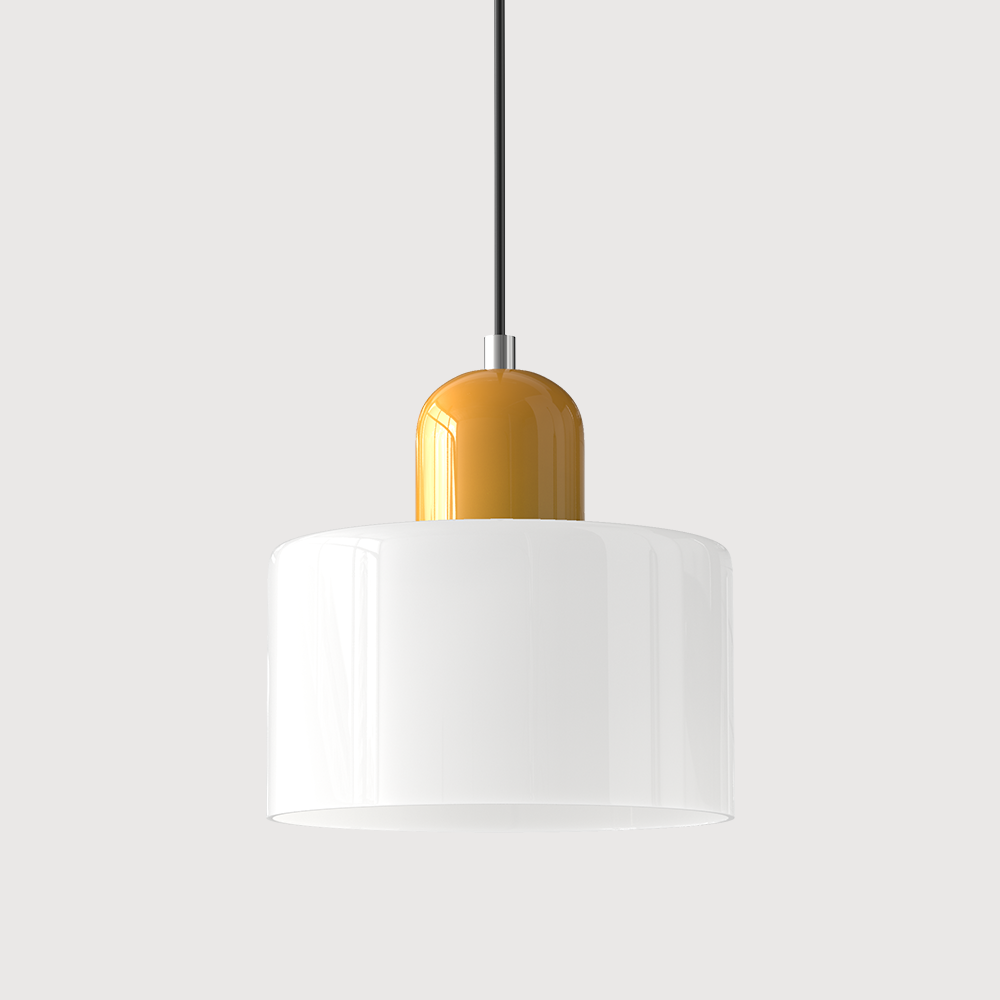 Modern Bauhaus Fresh Glass Pendant Light For Kitchen Island | Kalsten