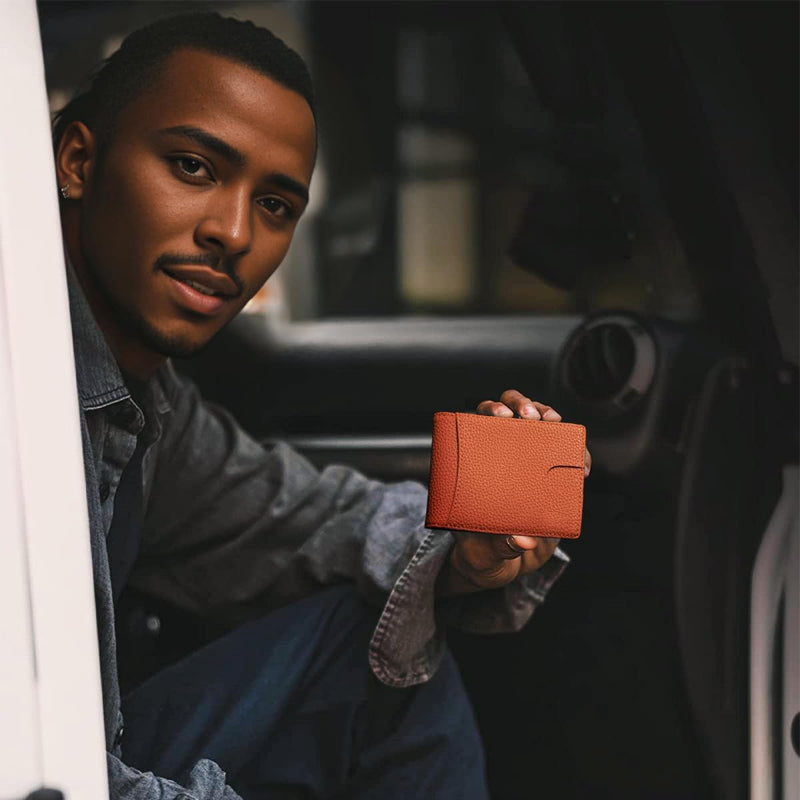 Kalsten | Genuine Leather Anti-theft Swipe Card Holder