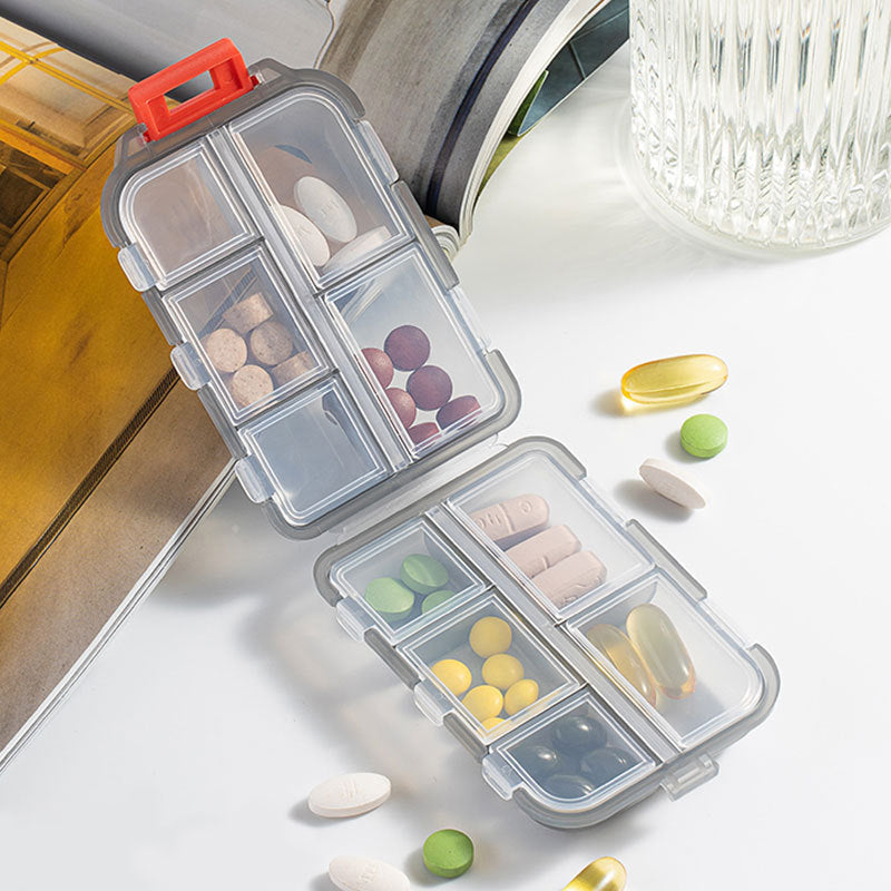 Kalsten | Travel Pill Organizer Box (161 Labels for Customization)
