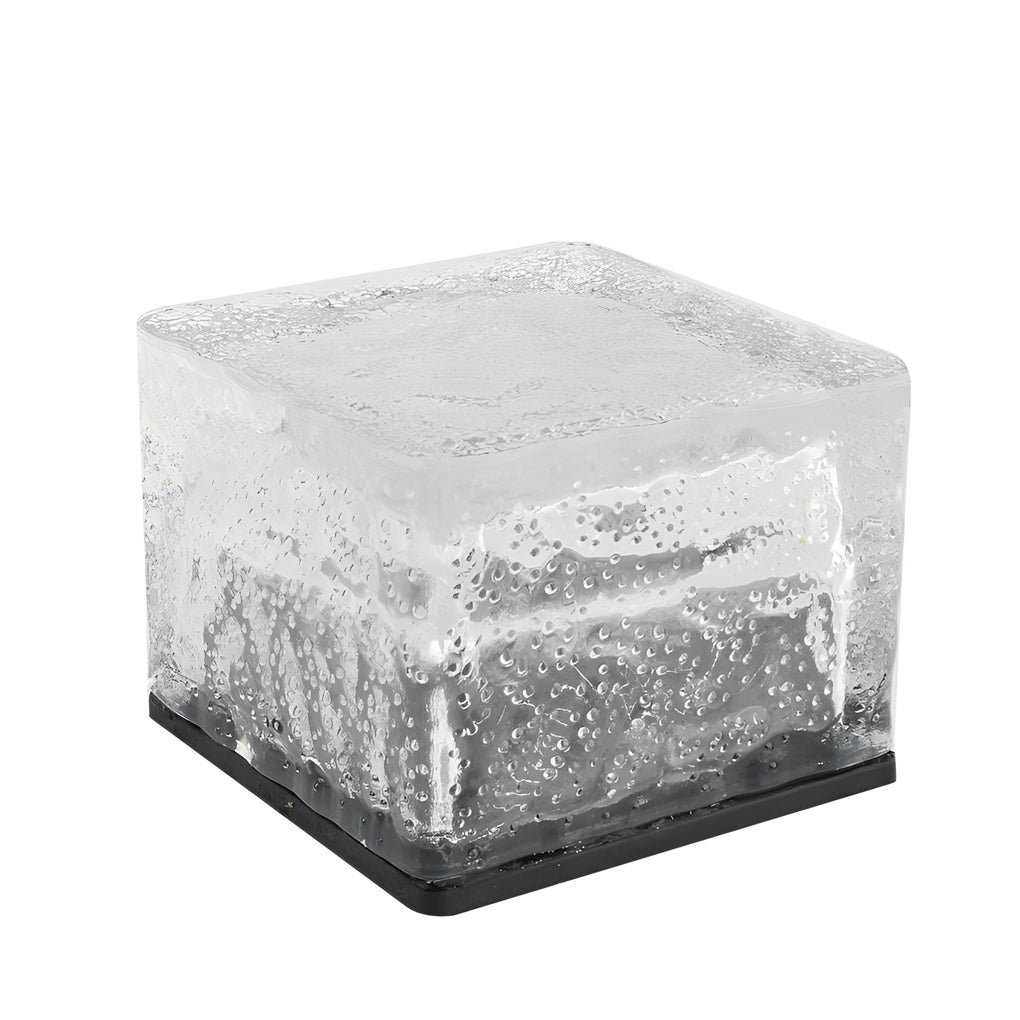 Solar Glass Brick Pathway Light Noxord
