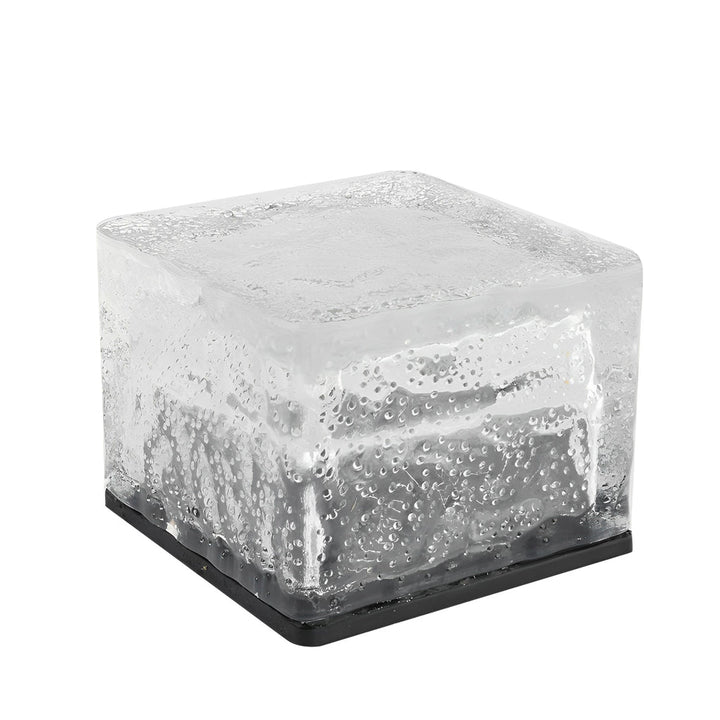 Solar Glass Brick Pathway Light Noxord