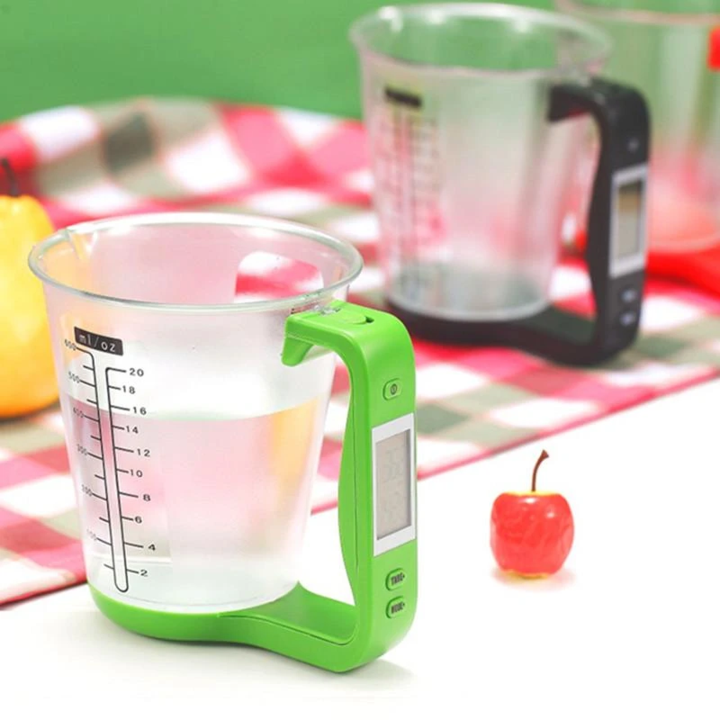 Digital kitchen measuring cup scale with LCD | Kalsten