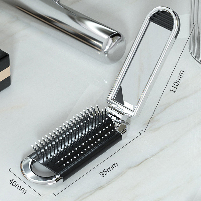 Kalsten | Travel Folding Mirror Hair Brush