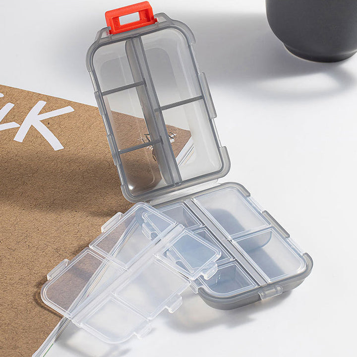 Kalsten | Travel Pill Organizer Box (161 Labels for Customization)
