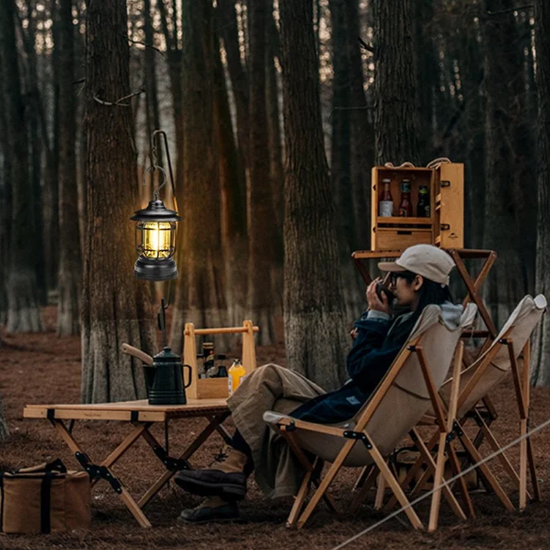 Retro Portable Camping Lantern