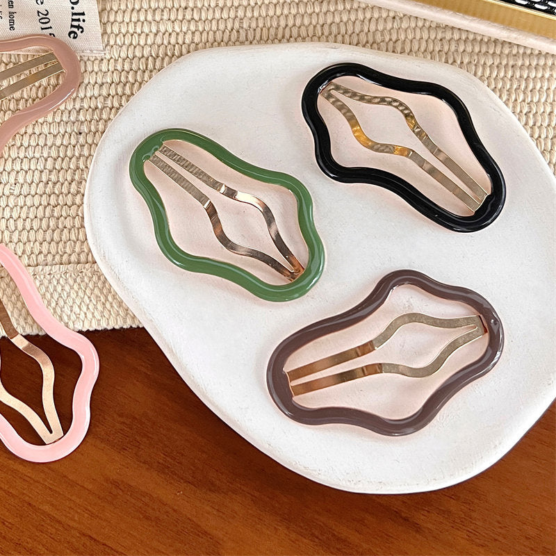 Cloud-shaped hollow fringe clip | Kalsten