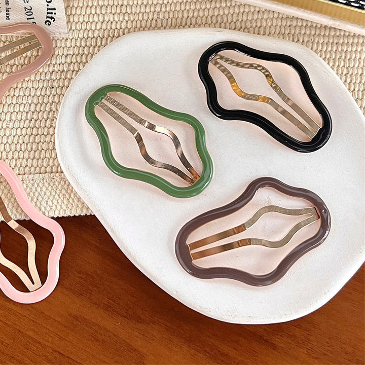 Cloud-shaped hollow fringe clip | Kalsten