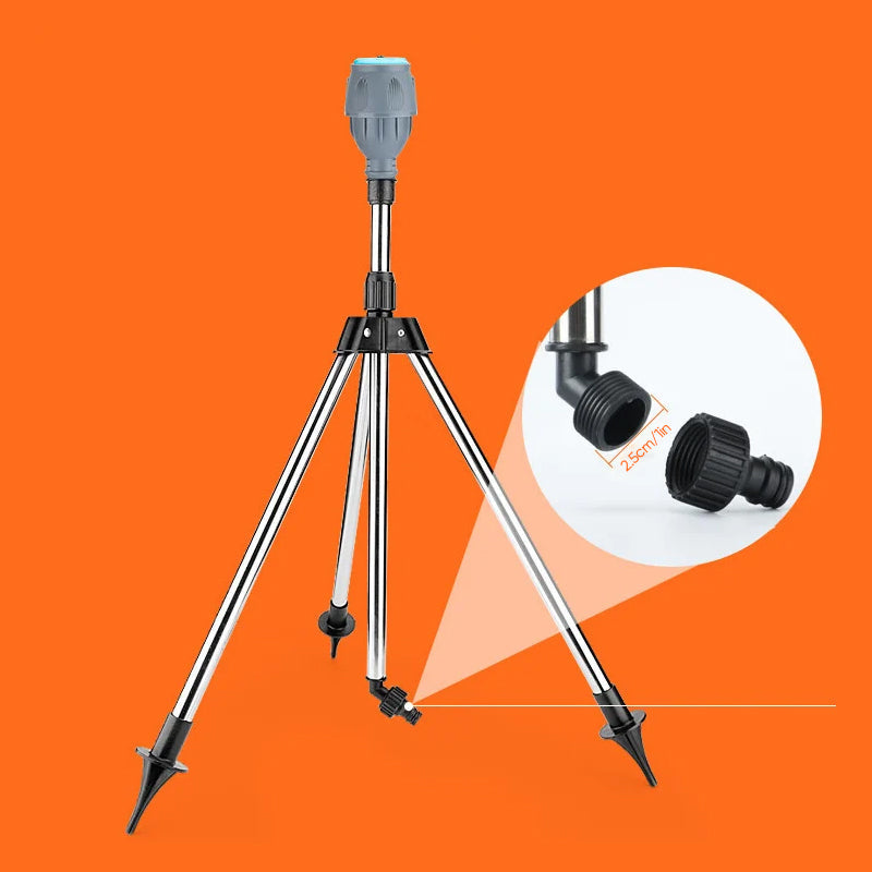 Automatic rotating tripod sprinkler | Kalsten