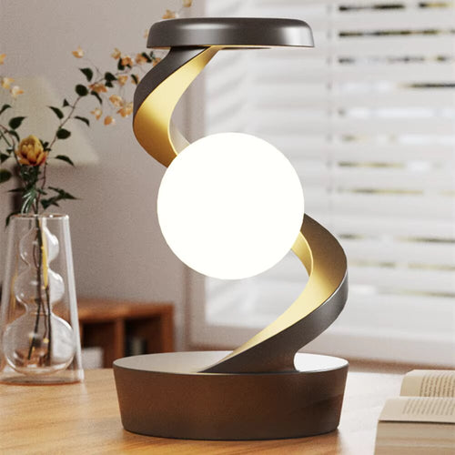 Futuristic FloatCharge Lighting Wonder with Wireless Charger Noxord