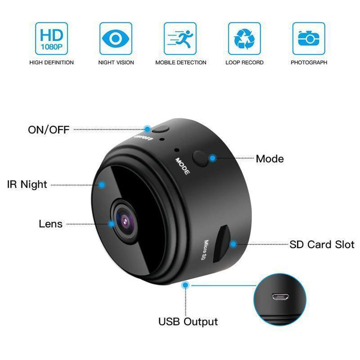 Kalsten | 1080p Magnetic WiFi Mini Camera-RV Motorhome Reversing Camera