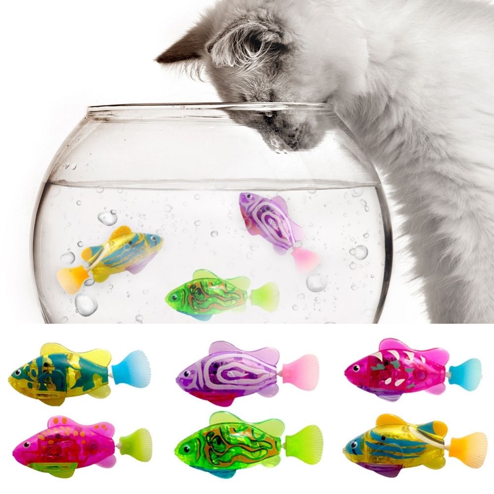 Noxord | AquaPret Interactive Cat Toy – Moving Fish with Lighting