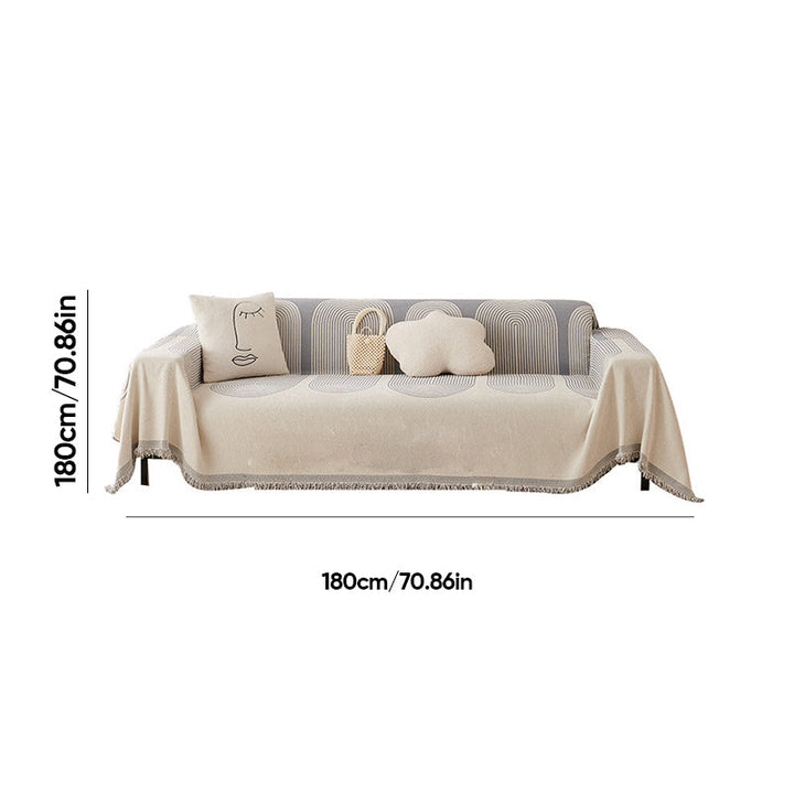 Double Sided Chenille Sofa Cover | Noxord