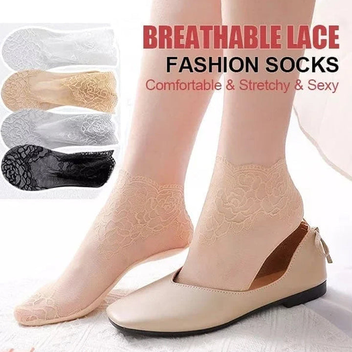 Kalsten | New Ladies Fashion Lace Socks