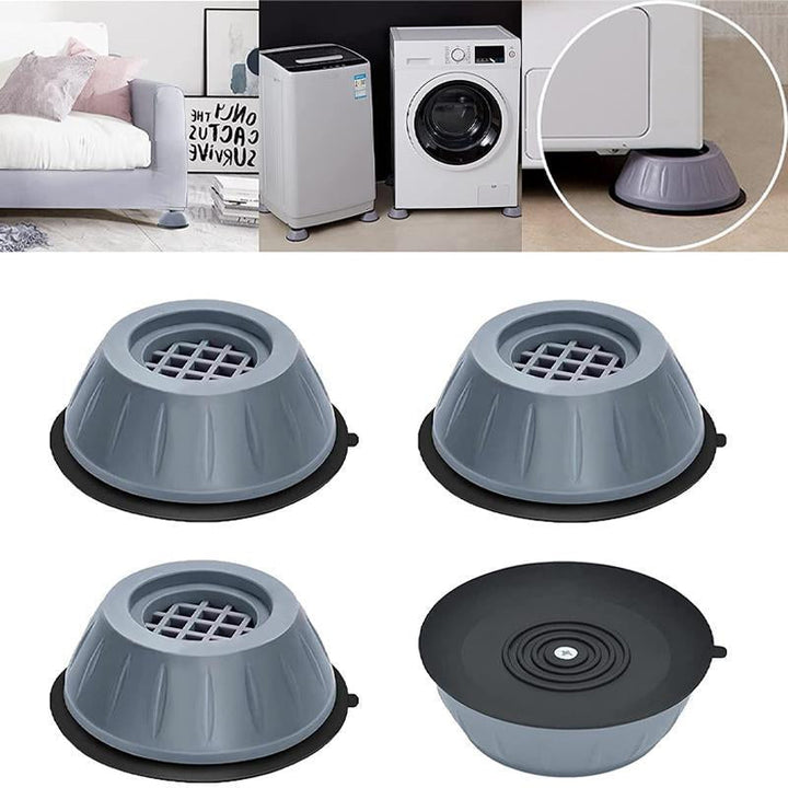Anti-vibration washing machine support (4 pieces) | Kalsten