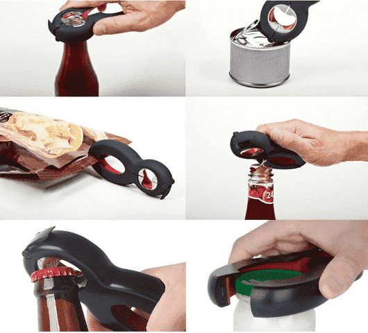 6 in 1 Bottle Opener | Kalsten