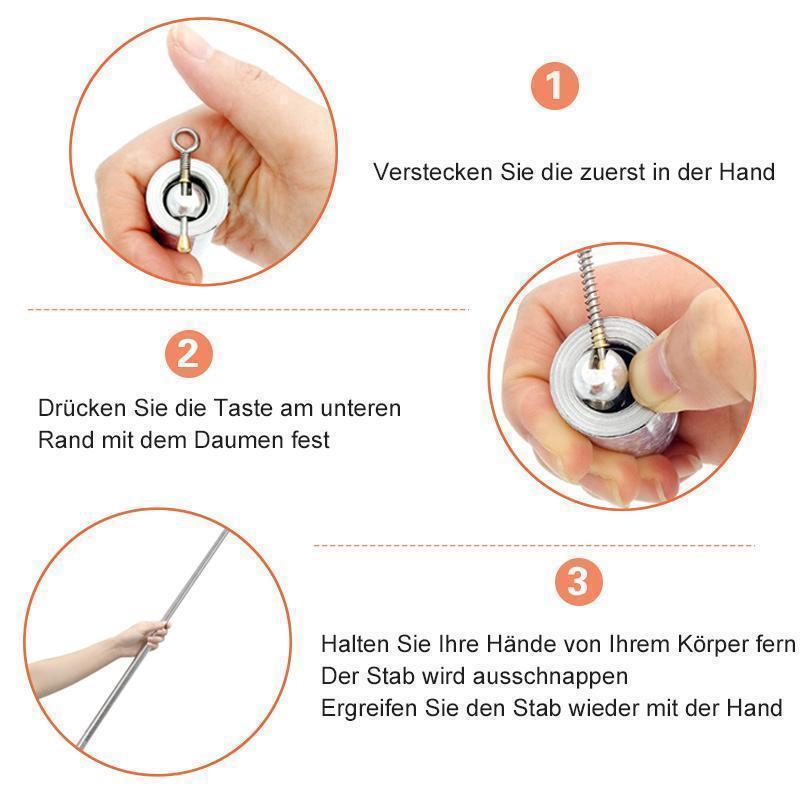 Portable Metal Self-Defence & Magic Rod