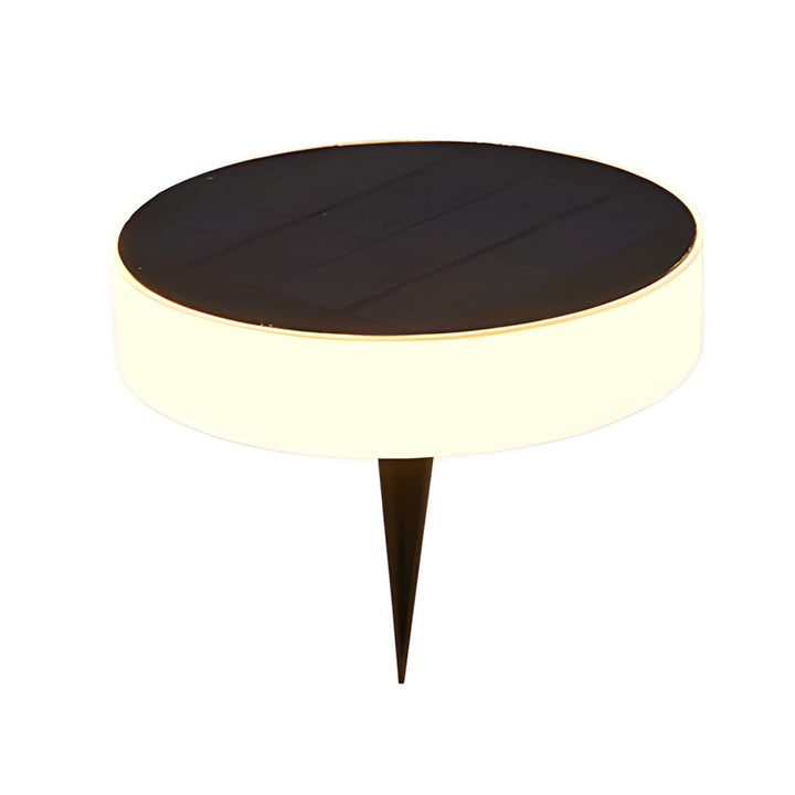 Waterproof LED Outdoor Ground Lawn Deck Recessed Solar Disk Lights Landscape Lighting | Kalsten