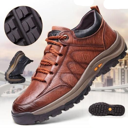 Kalsten | Men’s Orthopedic Leather Shoes | Supportive Comfort
