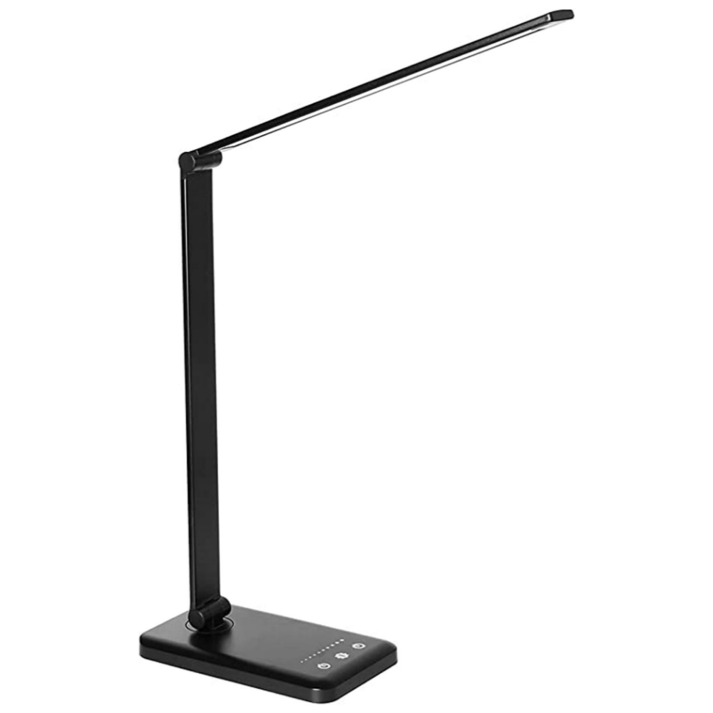 LED Desk Lamp - Table Lamp with USB Charging Port, 5 Light Settings and Brightness Levels Noxord