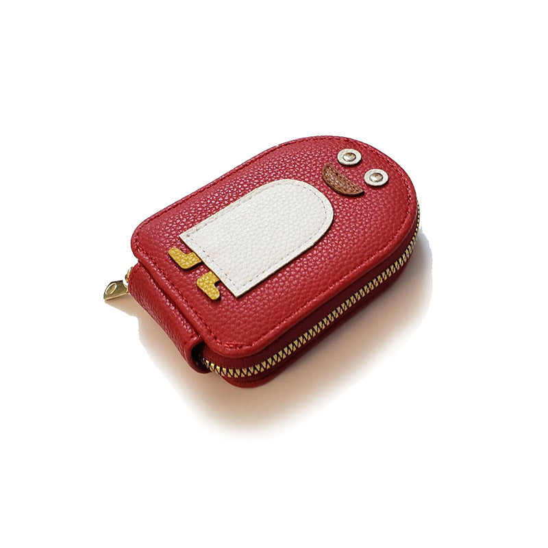 PU wallet for credit card and cute penguins | Kalsten