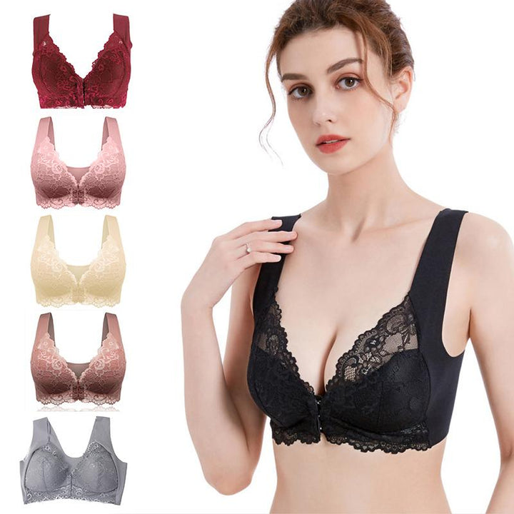 Kalsten | Lace bra with front buckle