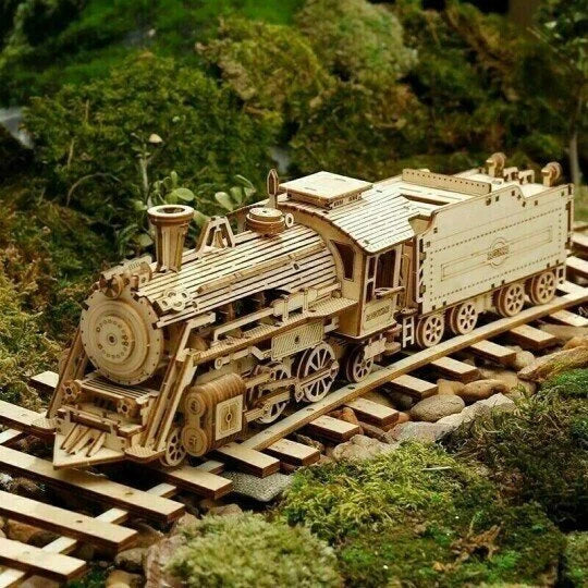 Super Wooden Mechanical Model Puzzle Set | Kalsten