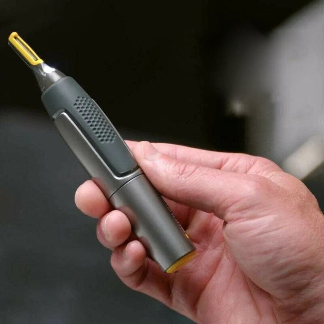 PrecisionEdge Face Trimmer with LED Light and Ergonomic Design | Kalsten