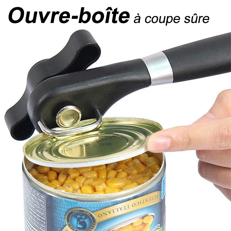 Safe-Cut Stainless Steel Can Opener | Kalsten