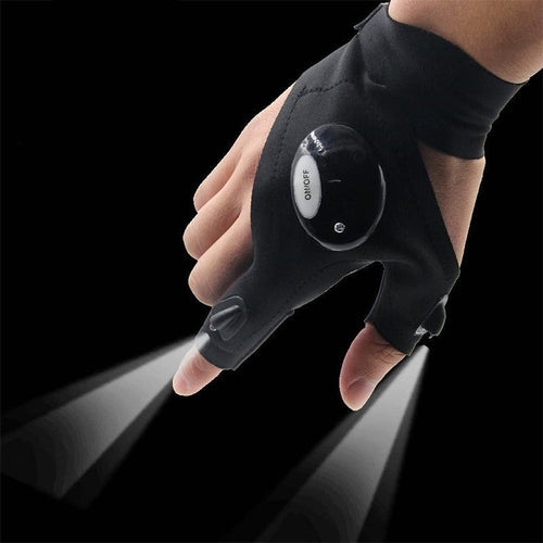 Waterproof LED Light Gloves
