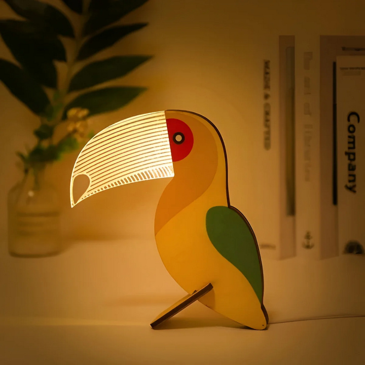 Wooden LED Table Lamp | Noxord