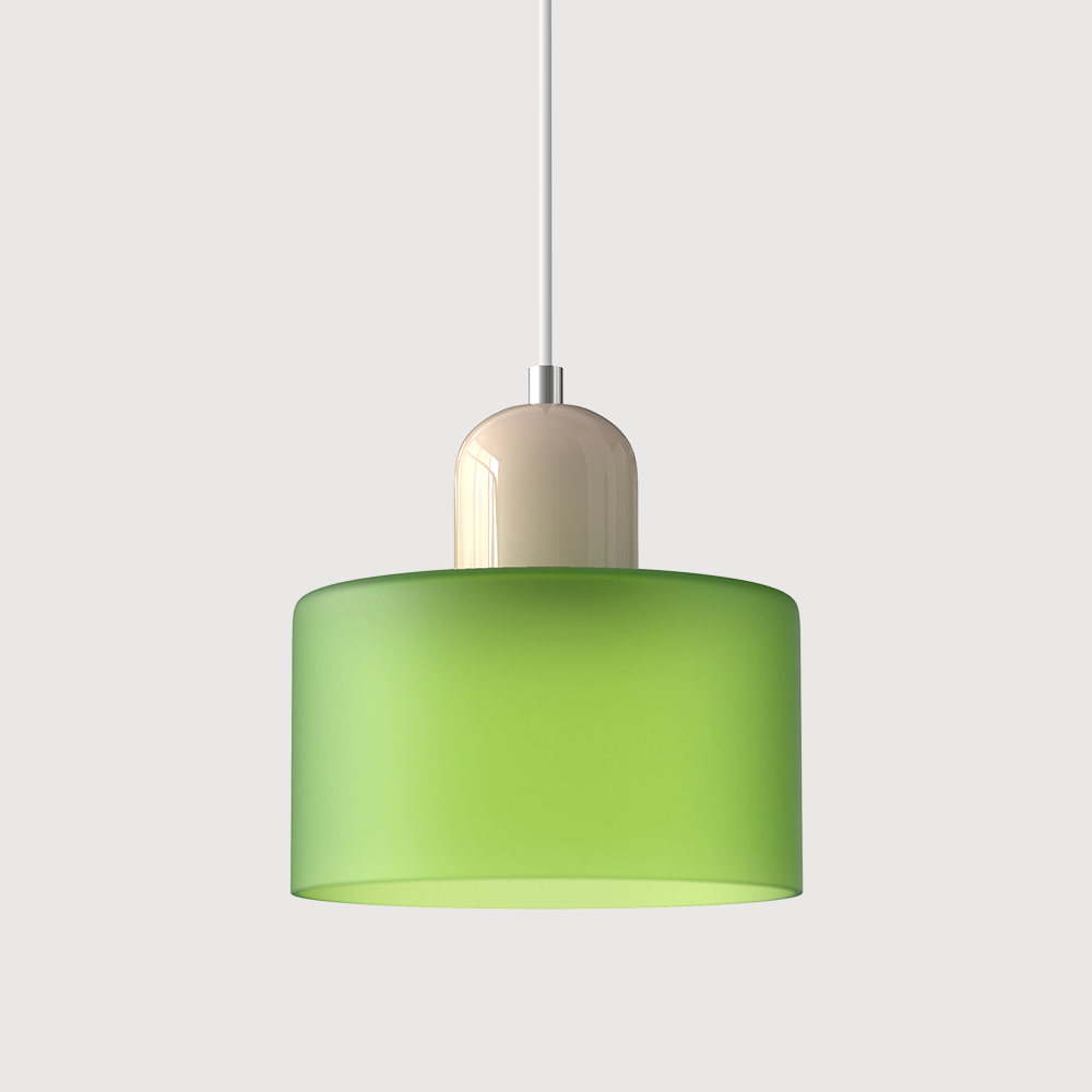 Modern Bauhaus Fresh Glass Pendant Light For Kitchen Island | Kalsten