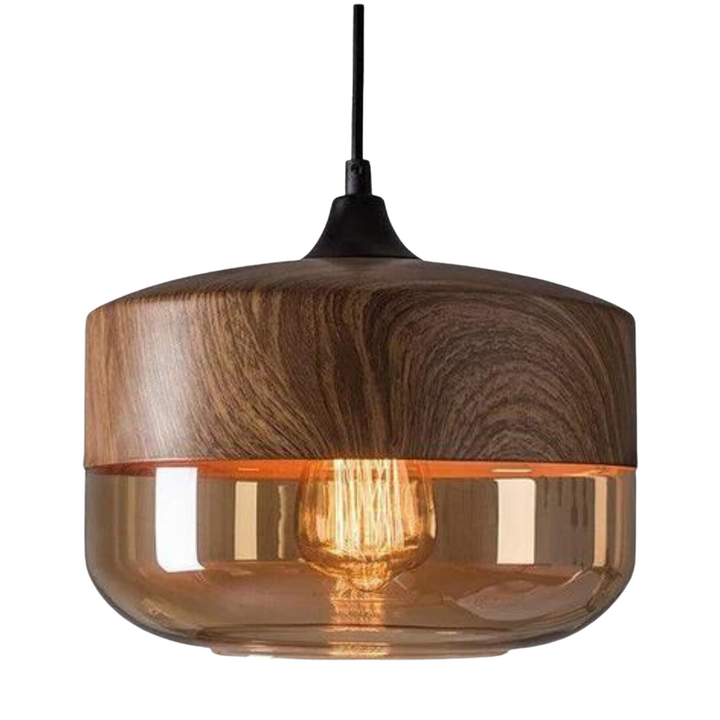 Stylish Scandinavian Wooden Ceiling Lamp - NordLuna | Kalsten