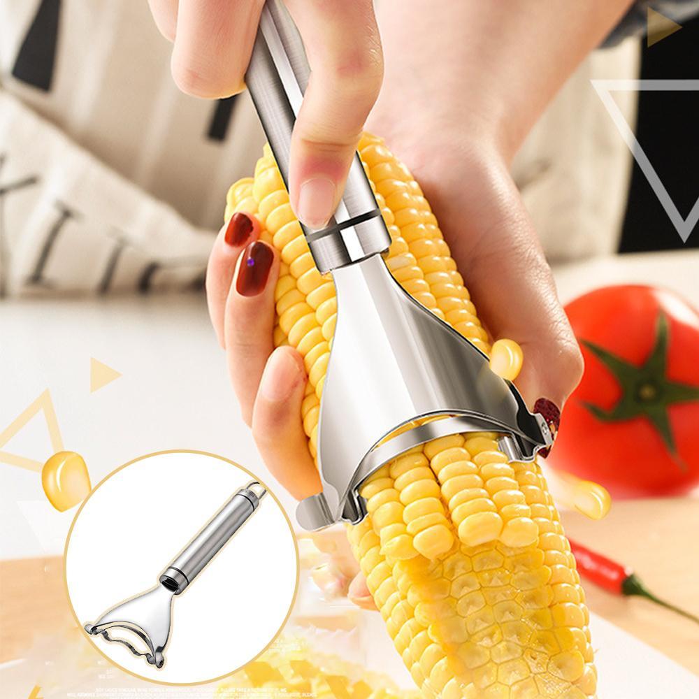 Corn cob peeler made of stainless steel | Kalsten